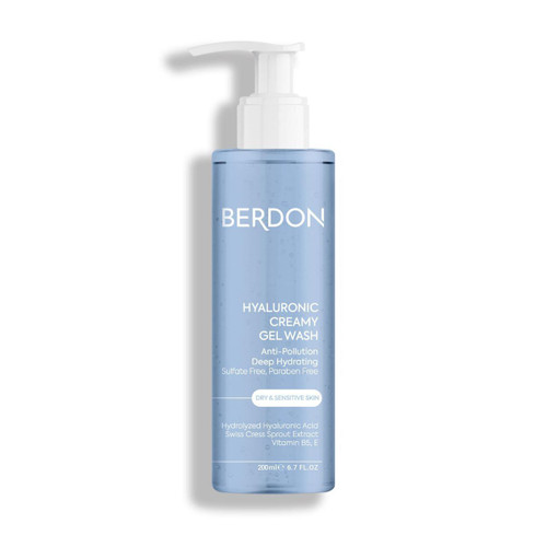 ژل شستشو کرمی هیالورونیک BERDON