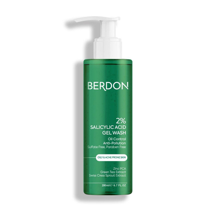 ژل شستشو سالیسیلیک اسید ۲% BERDON