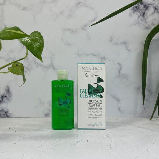 ژل شستشوی صورت مناسب پوست چرب و مختلط نانتیک