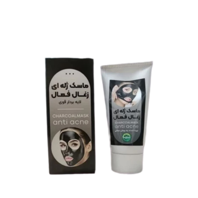 ماسک ژله ای زغال فعال