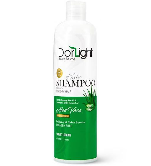شامپو آلوئه ورا دورلایت DORLIGHT موهای خشک و نرمال