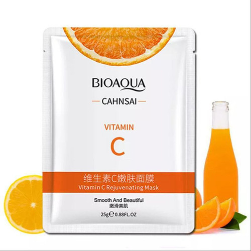 ماسک صورت بیو آکوا مدل ویتامین سی