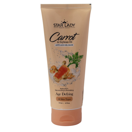 ژل ماسک جوان کننده حاوی عصاره هویج استار لیدی Star lady