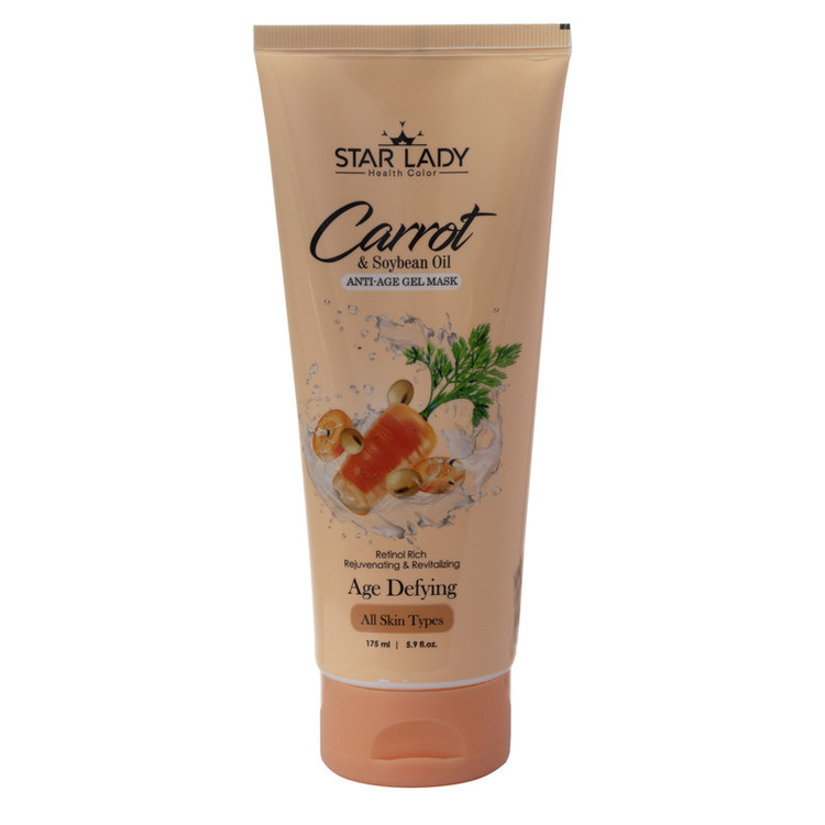 ژل ماسک جوان کننده حاوی عصاره هویج استار لیدی Star lady