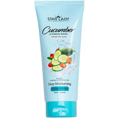 ژل ماسک صورت حاوی عصاره خیار و سی بری برند استار لیدی Star lady