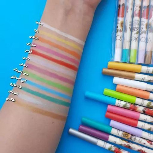 مداد چشم رنگی شمعی ویولت فانتزی