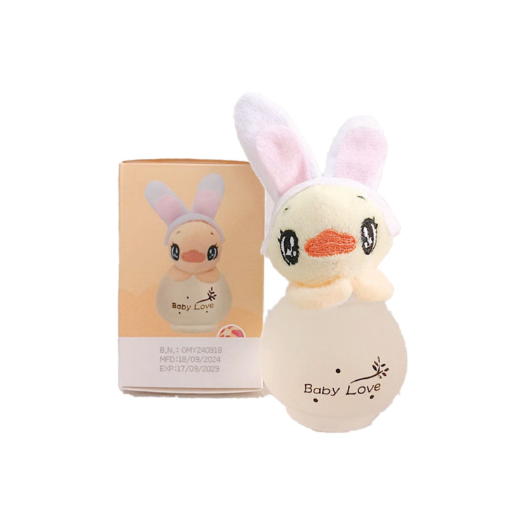 ادکلن عروسکی کودک مدل جوجه زرد