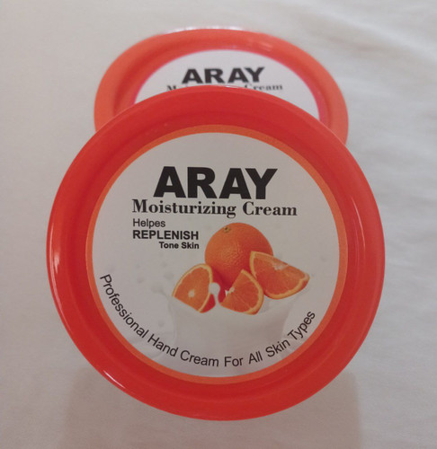 کرم مرطوب کننده دست و صورت آرای مدل پرتقال ARAY
