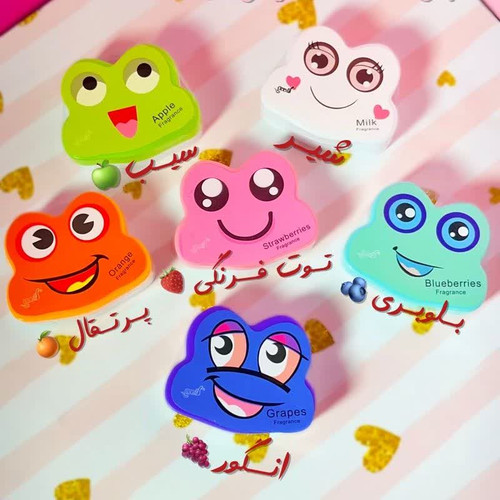 پد لاک پاک کن فانتزی قورباغه رایحه میوه ای