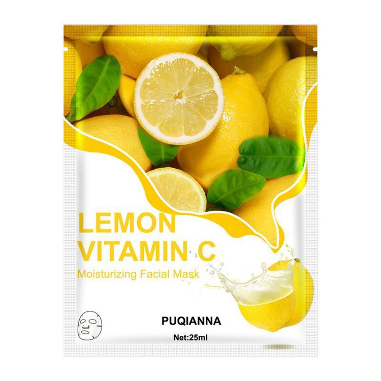 ماسک صورت لیمو ویتامین C