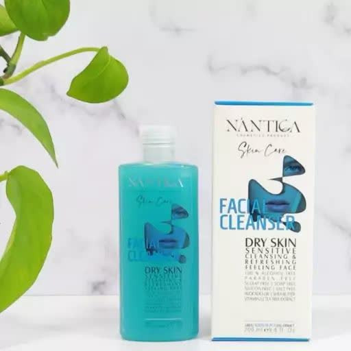 ژل شستشوی صورت پوست خشک و حساس نانتیکا