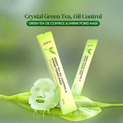 ماسک پودری جوانسازی عصاره چای سبز Appti