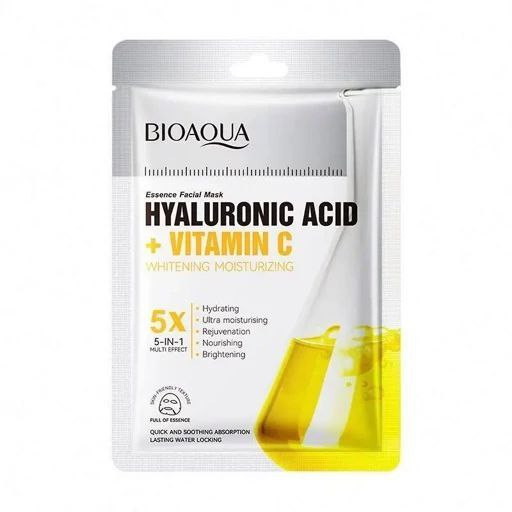 ماسک ورقه ای هیالورونیک اسید و ویتامین C