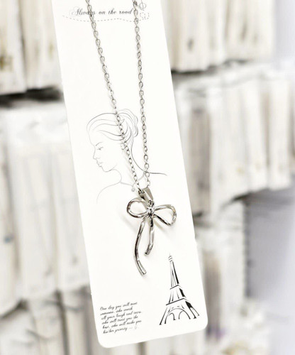 ✨کالکشن گردنبند پاپیون اومده که فوق العاده شیک و جذابه 🎀