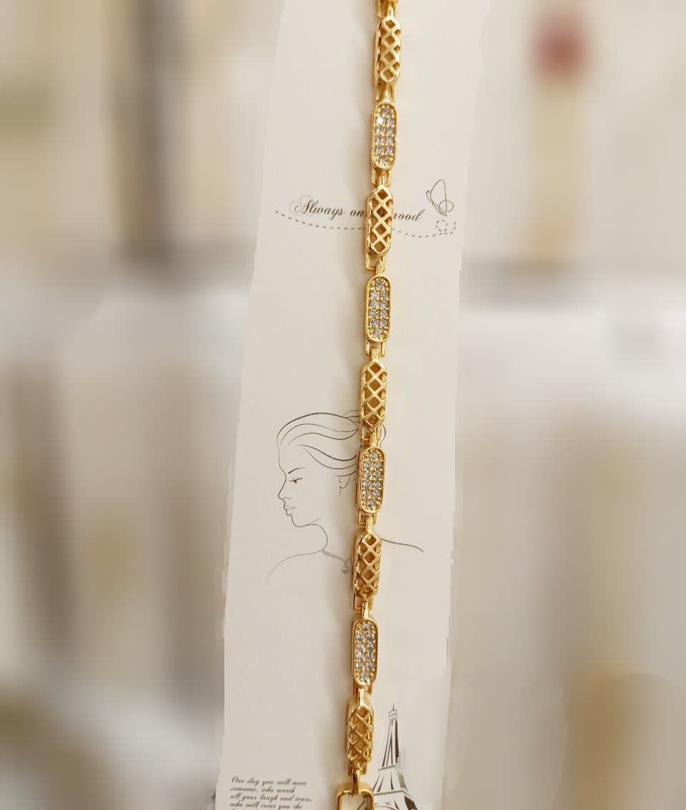 دستبند جواهری استیل