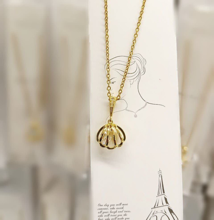 گردنبند جواهری استیل