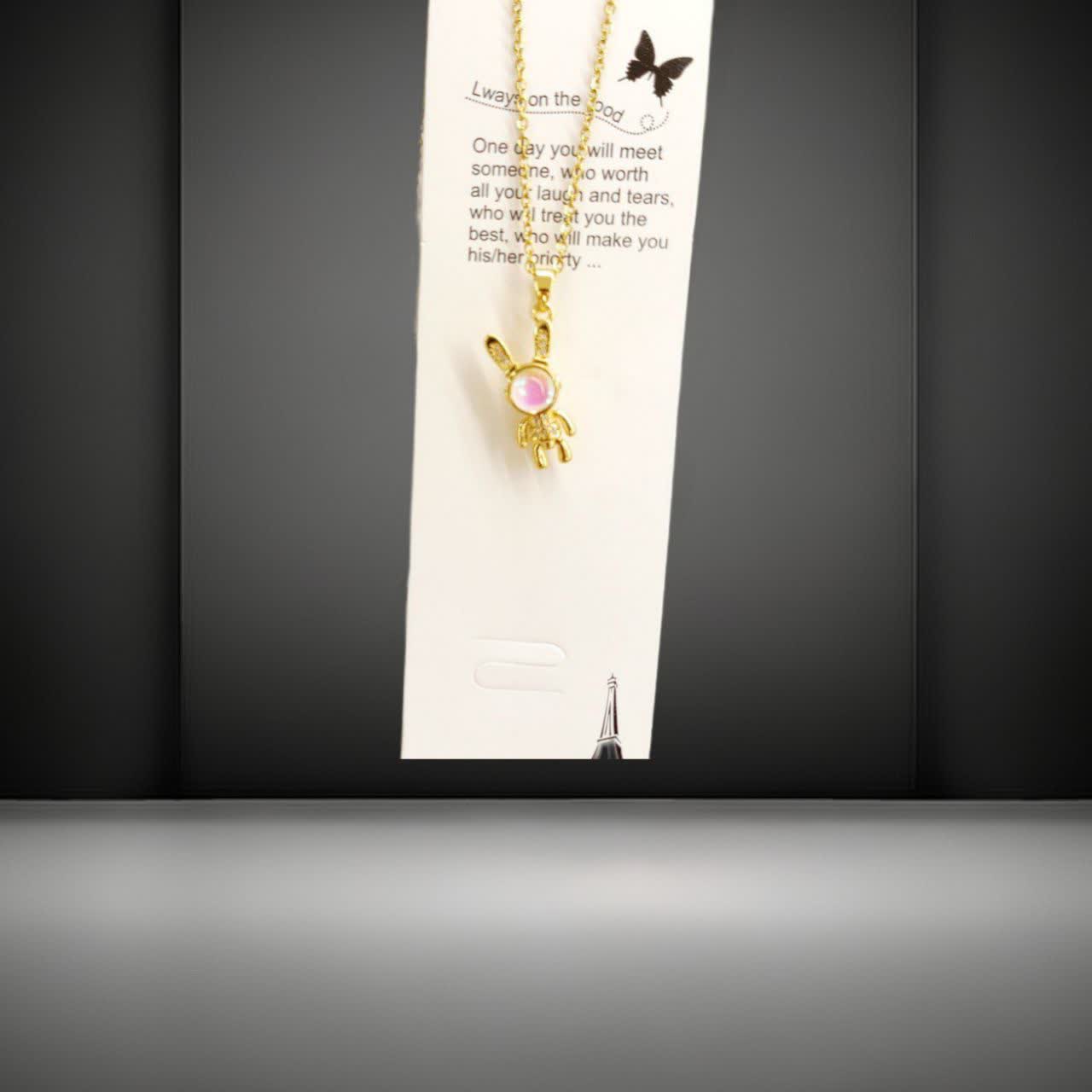 گردنبند فانتزی و مینیمال استیل