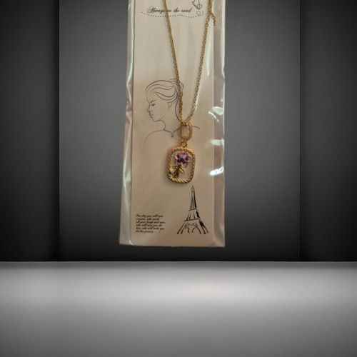 گردنبند جواهری استیل