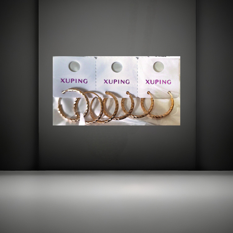 گوشواره حلقه ای ژوپینگ