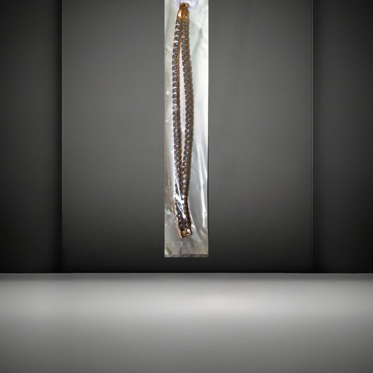 دستبند جواهری استیل نگین دار