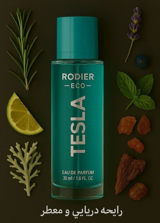 ادکلن رودیر اکو مردانه مدل تسلا TESLA