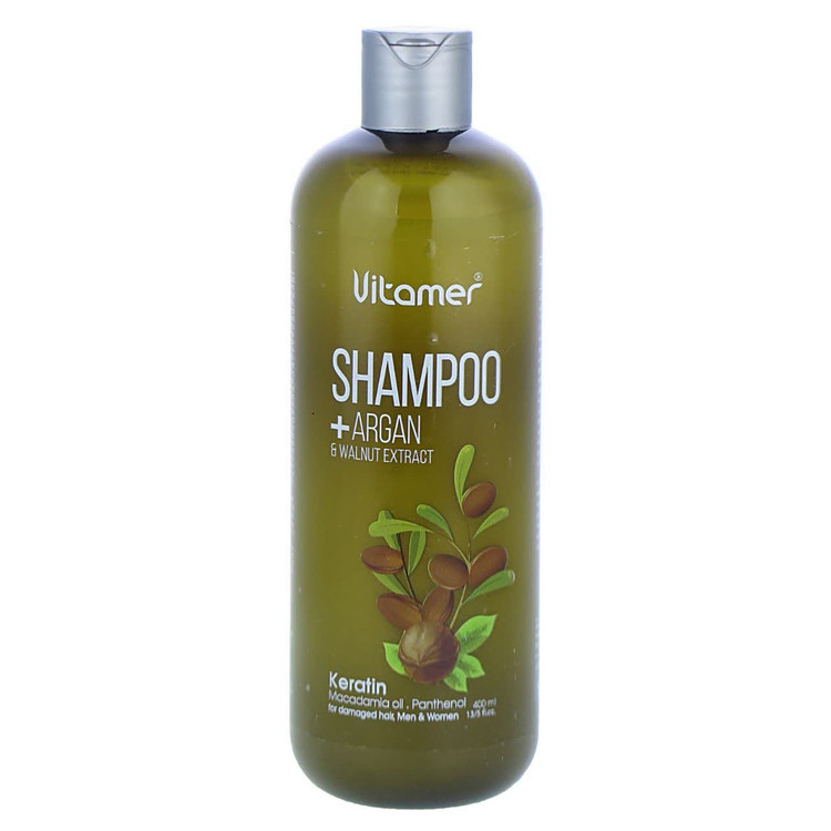 شامپو Vitamer حاوی عصاره گردو و روغن آرگان
