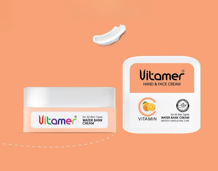 کرم آبرسان و شاداب کننده Vitamer پرتقال