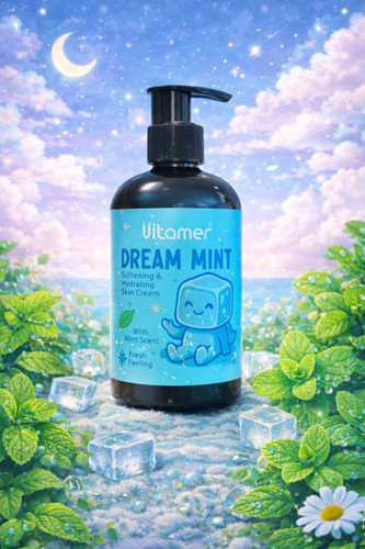کرم آبرسان و مرطوب کننده Vitamer با رایحه نعنا